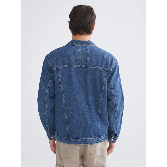 LCW Jeans İndigo Standart Kalıp Erkek Jean Ceket
