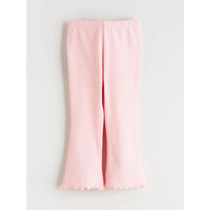 LCW baby Pembe Fitilli İspanyol Paça Kız Bebek Tayt