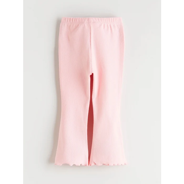 LCW baby Pembe Fitilli İspanyol Paça Kız Bebek Tayt