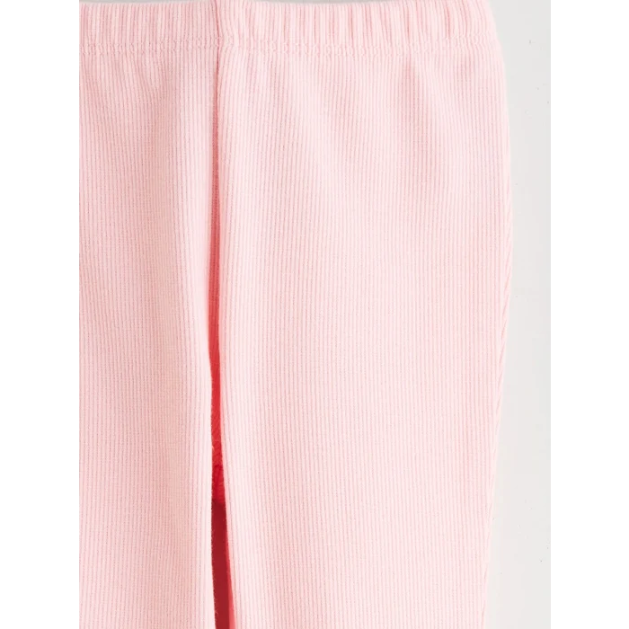 LCW baby Pembe Fitilli İspanyol Paça Kız Bebek Tayt