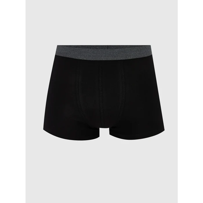 LC WAIKIKI Gri Standart Kalıp Pamuklu Esnek Erkek Boxer 3lü