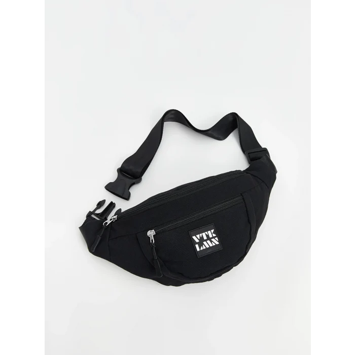 LCW ACCESSORIES Siyah Baskılı Erkek Göğüs Çantası