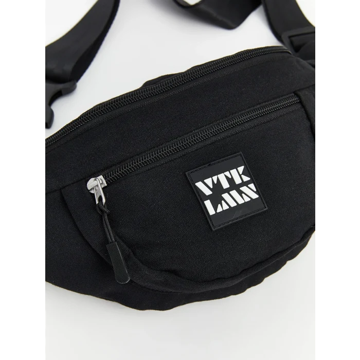 LCW ACCESSORIES Siyah Baskılı Erkek Göğüs Çantası