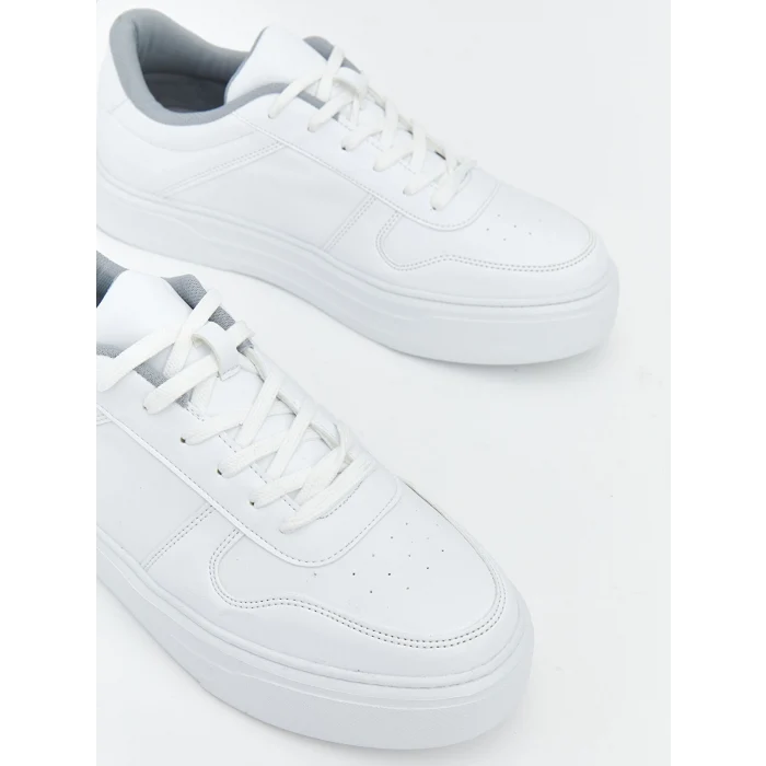 LCW STEPS Beyaz Bağcıklı Erkek Spor Ayakkabı