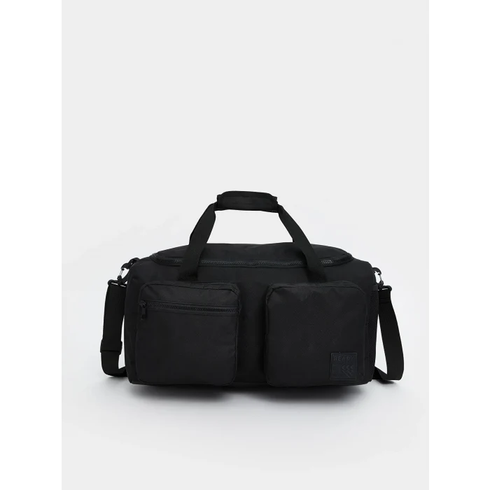 LCW ACCESSORIES Siyah Çok Bölmeli Erkek Spor Çanta