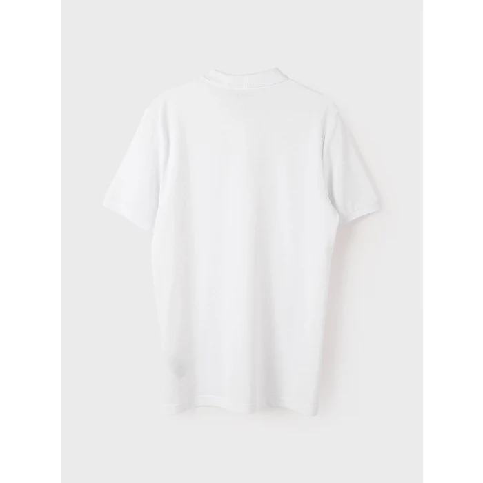 LCWAIKIKI Classic Beyaz Polo Yaka Kısa Kollu Pike Erkek Tişört