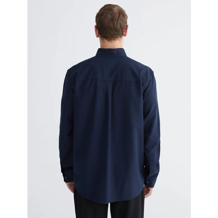 LCW Vision Lacivert Regular Fit Uzun Kollu Erkek Gömlek