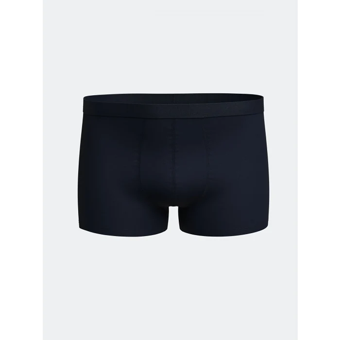 LC WAIKIKI İndigo Rahat Kalıp Pamuklu Esnek Erkek Boxer 3lü