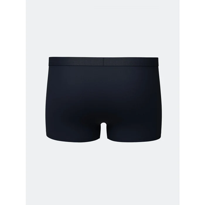 LC WAIKIKI İndigo Rahat Kalıp Pamuklu Esnek Erkek Boxer 3lü