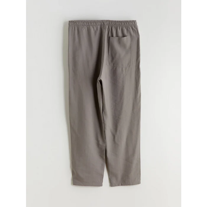 XSIDE Gri Rahat Kalıp Gabardin Erkek Pantolon