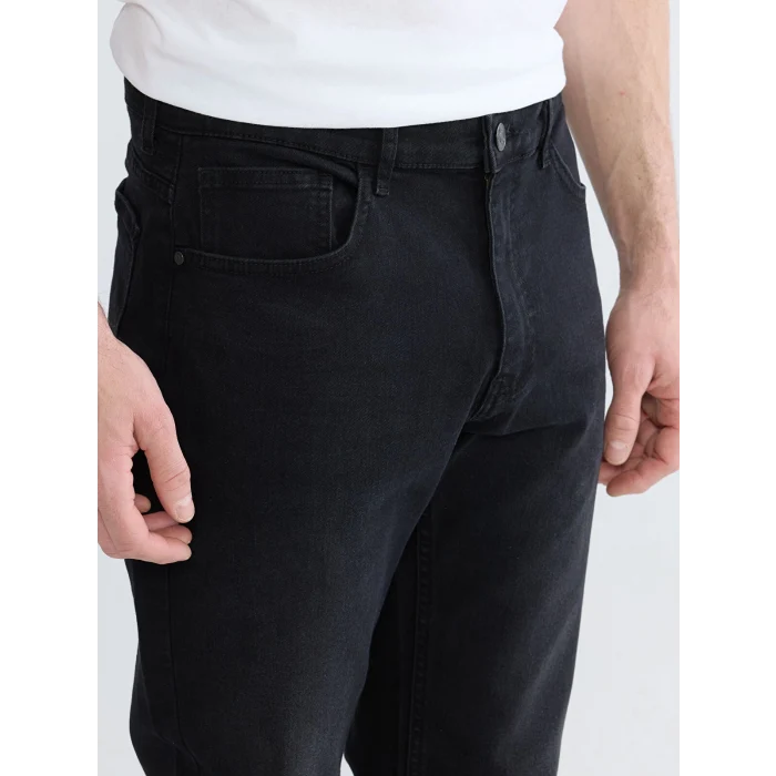 LCW Jeans Siyah 779 Regular Fit Erkek Jean Pantolon