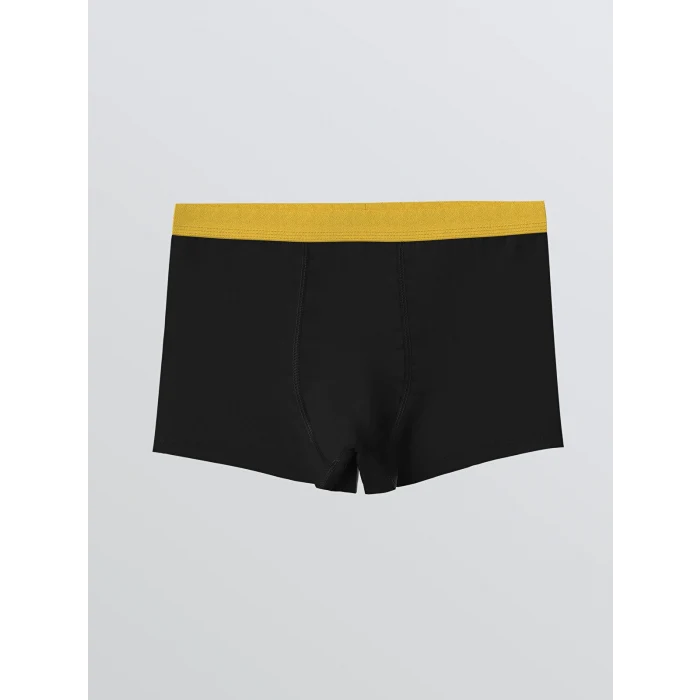 LCW Kids Gri Baskılı Erkek Çocuk Boxer 3lü