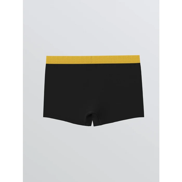 LCW Kids Gri Baskılı Erkek Çocuk Boxer 3lü