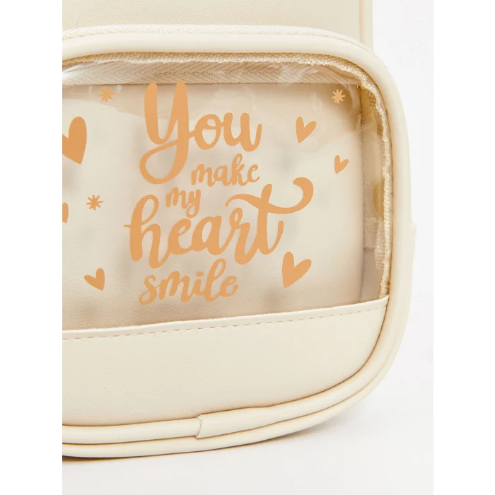 LCW W59844Z4 Deri Görünümlü Kız Çocuk Omuz Çantası