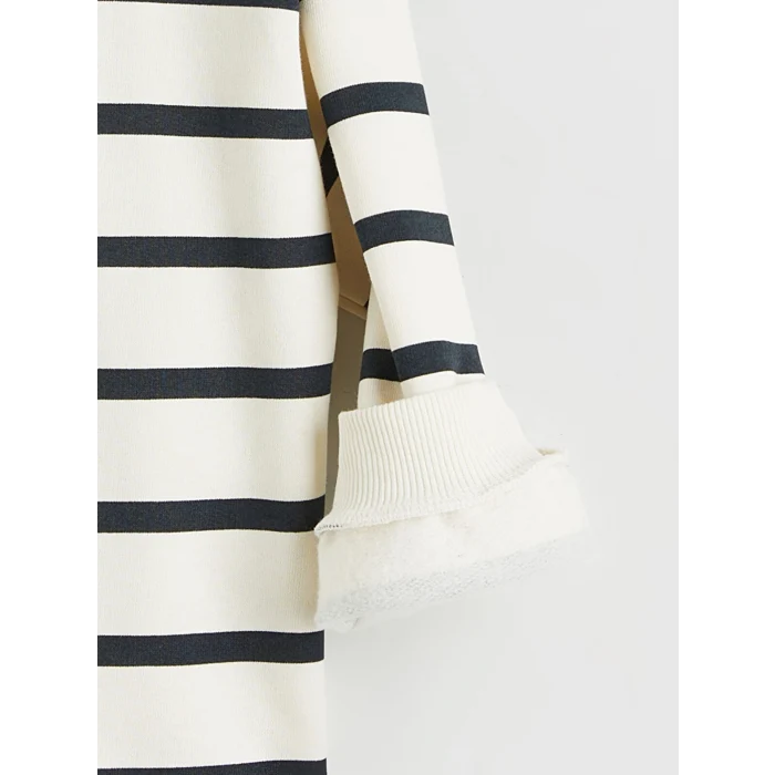 LCW Kids Bej Baskılı Erkek Çocuk Sweatshirt ve Pantolon Takım 2li