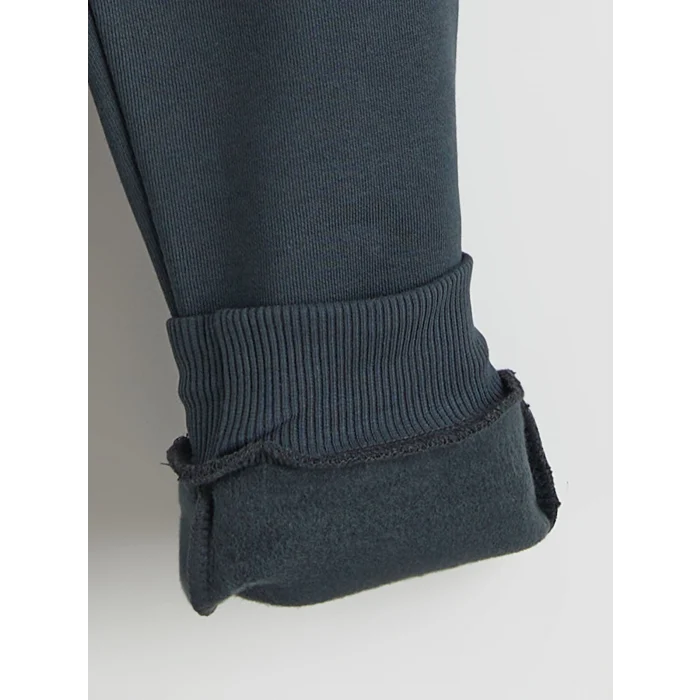 LCW Kids Bej Baskılı Erkek Çocuk Sweatshirt ve Pantolon Takım 2li