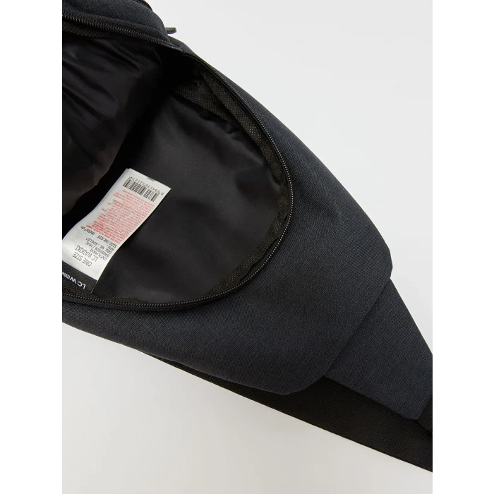 LCW ACCESSORIES Siyah Fermuarlı Erkek Göğüs Çantası