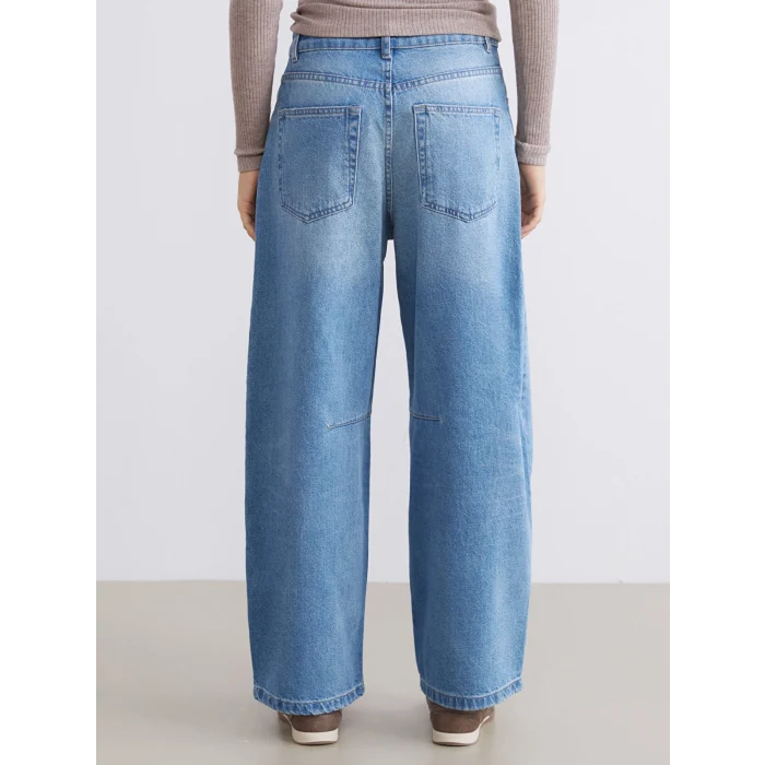 XSIDE Mavi Baggy Fit Kadın Jean Pantolon