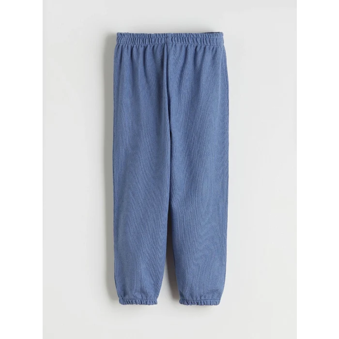 LCW baby Mavi Basic Erkek Bebek Sweatshirt ve Eşofman Altı