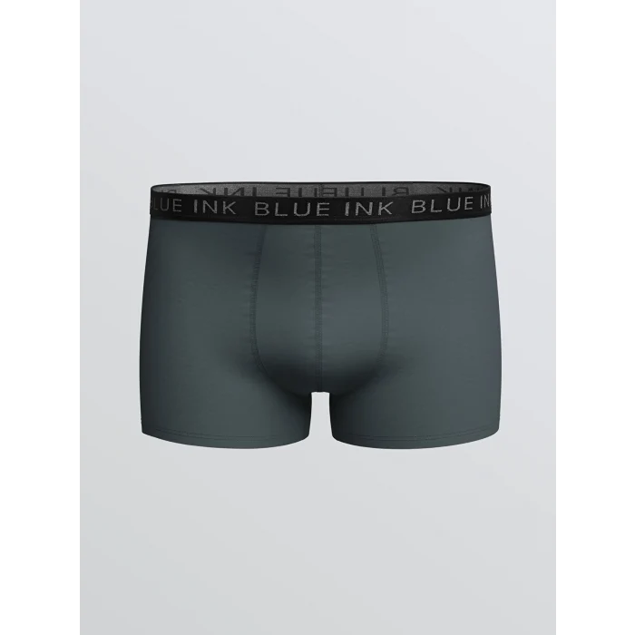 LC WAIKIKI Gri Standart Kalıp Pamuklu Esnek Erkek Boxer 3lü