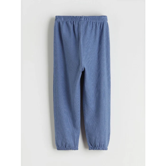 LCW baby Mavi Basic Erkek Bebek Sweatshirt ve Eşofman Altı