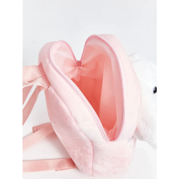 LCW ACCESSORIES Pembe Tavşan Oyuncaklı Kız Çocuk Sırt Çantası
