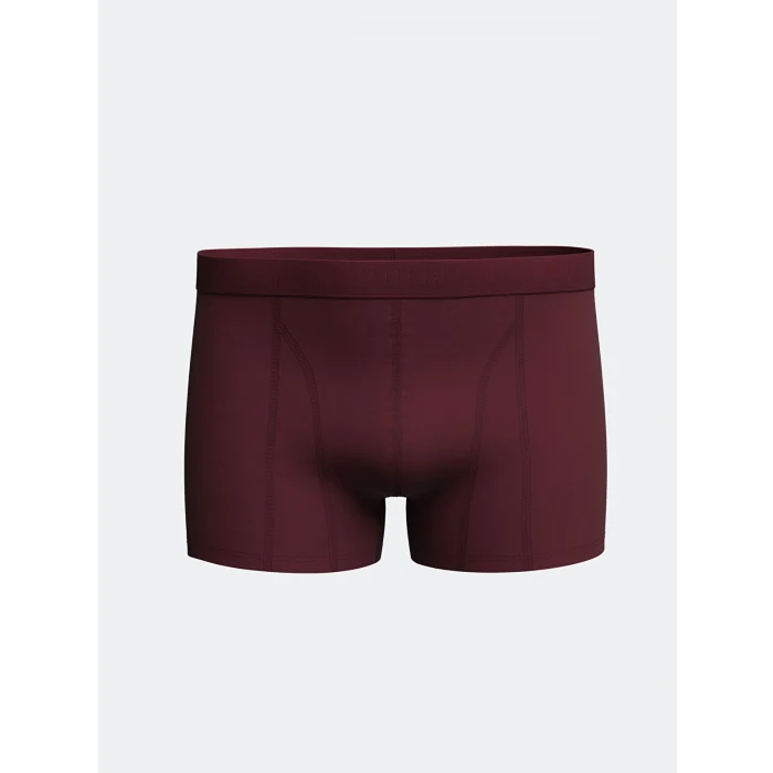 LC WAIKIKI Bordo Standart Kalıp Pamuklu Esnek Erkek Boxer 3lü