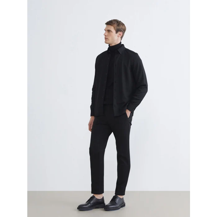 SOUTHBLUE Siyah Standart Kalıp Erkek Pantolon