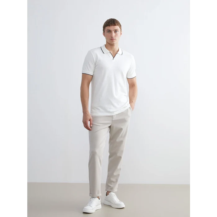 LCW Vision Bej Standart Kalıp Erkek Pantolon