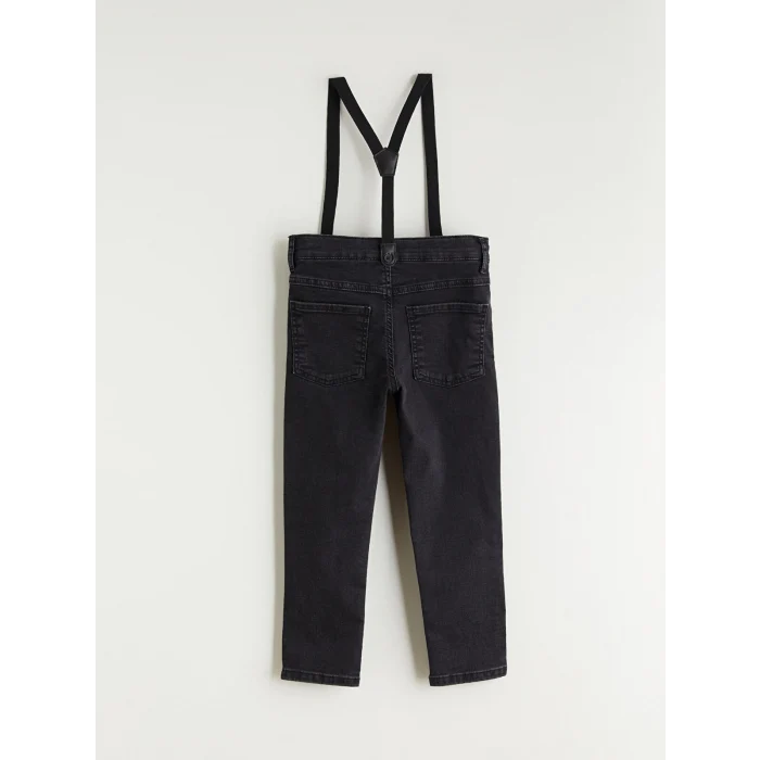 LCW Kids Siyah Regular Fit Erkek Çocuk Jean Pantolon