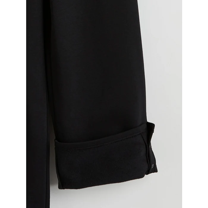 LCW Kids Siyah Beli Lastikli Kız Çocuk Eşofman Alt