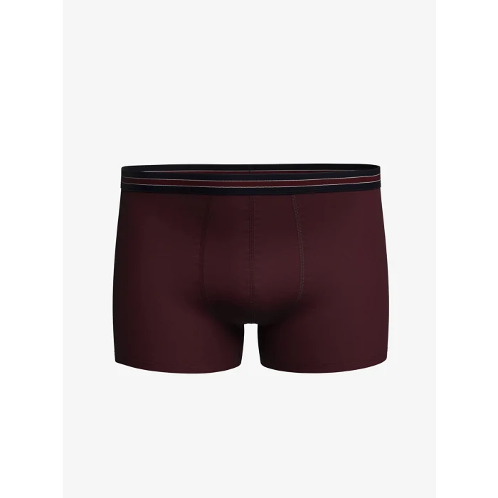 LC WAIKIKI Bordo Standart Kalıp Pamuklu Esnek Erkek Boxer 5li