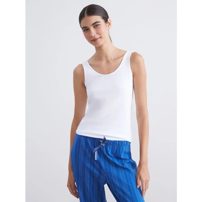 LCW DREAM Beyaz U Yaka Kadın Atlet