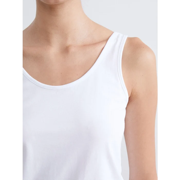 LCW DREAM Beyaz U Yaka Kadın Atlet