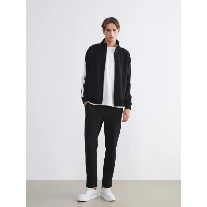 XSIDE Siyah Standart Kalıp Erkek Pantolon