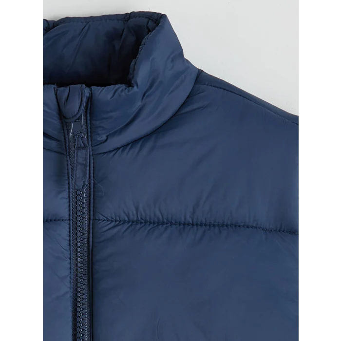 LCW Kids Lacivert Dik Yaka Erkek Çocuk Şişme Yelek