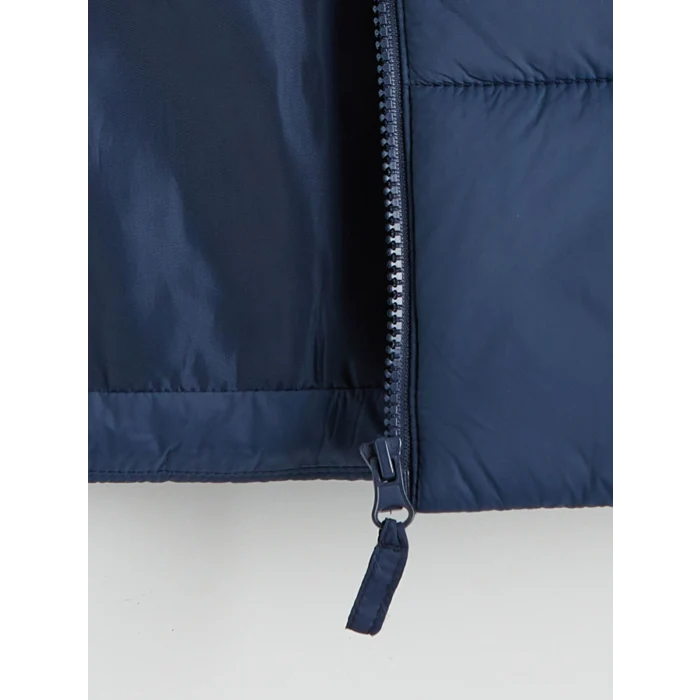 LCW Kids Lacivert Dik Yaka Erkek Çocuk Şişme Yelek