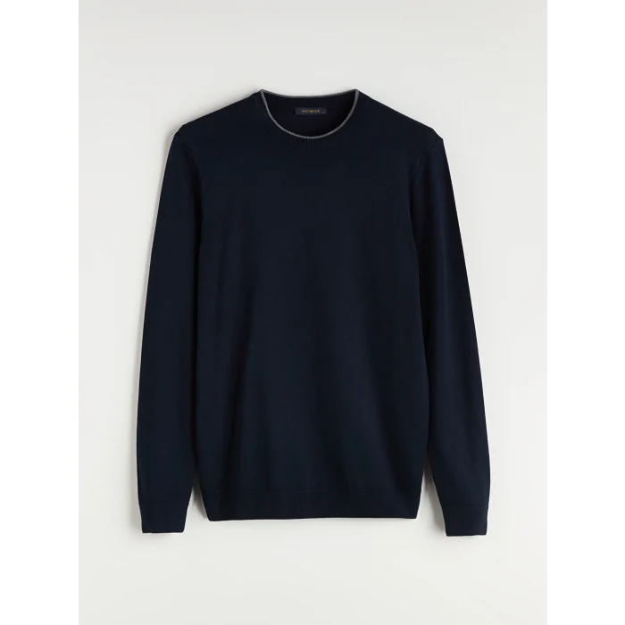 SOUTHBLUE Lacivert Bisiklet Yaka Erkek Triko Kazak