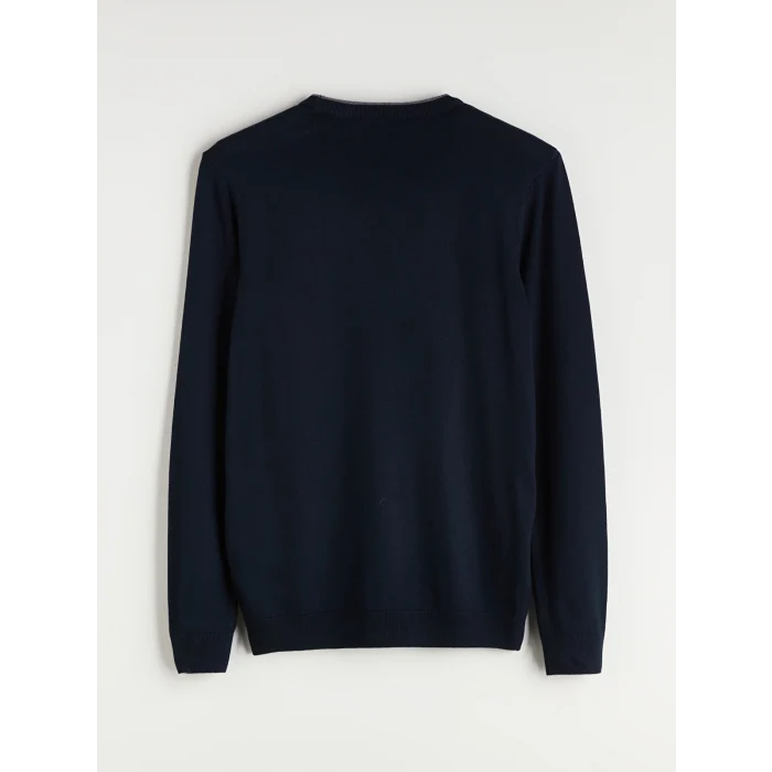 SOUTHBLUE Lacivert Bisiklet Yaka Erkek Triko Kazak