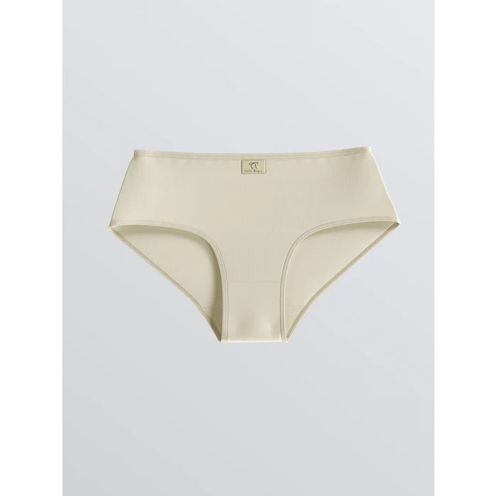 LCW Kids Bej Basic Kız Çocuk Külot 3lü