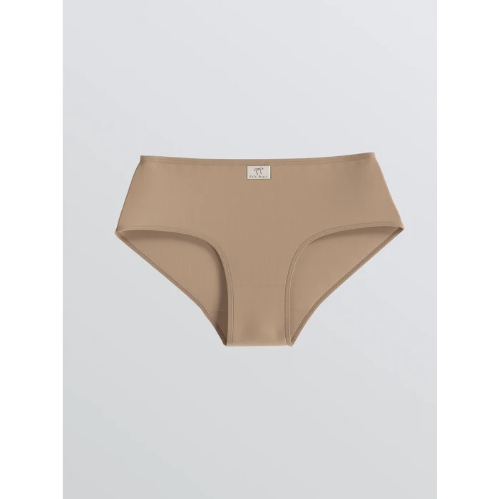 LCW Kids Bej Basic Kız Çocuk Külot 3lü