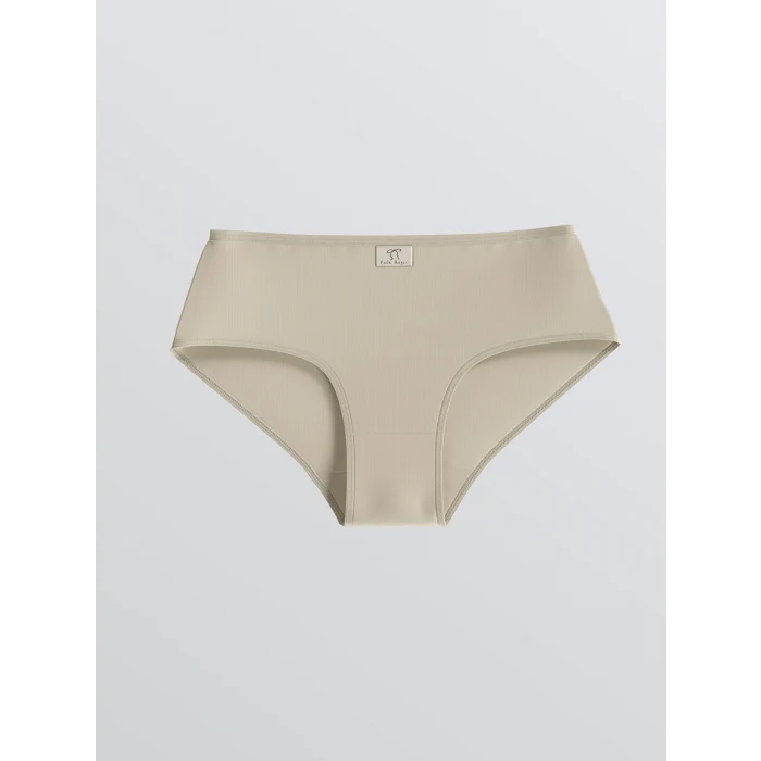 LCW Kids Bej Basic Kız Çocuk Külot 3lü