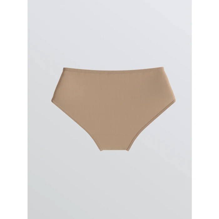 LCW Kids Bej Basic Kız Çocuk Külot 3lü