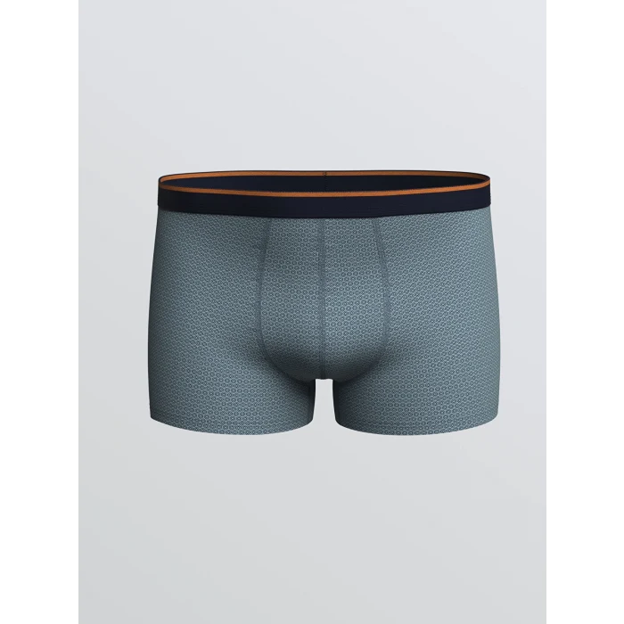 LC WAIKIKI Lacivert Standart Kalıp Pamuklu Esnek Erkek Boxer 3lü