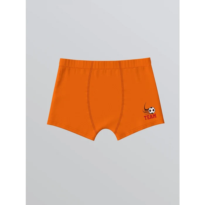 LCW Kids Beyaz Baskılı Erkek Çocuk Boxer 3lü