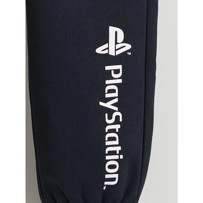 LCW Kids Antrasit PlayStation Baskılı Erkek Çocuk Kalın Jogger Eşofman Altı