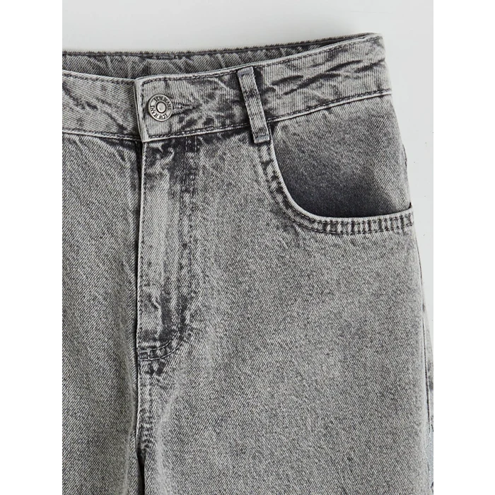 LCW Kids Karışık Wideleg Kız Çocuk Jean Pantolon