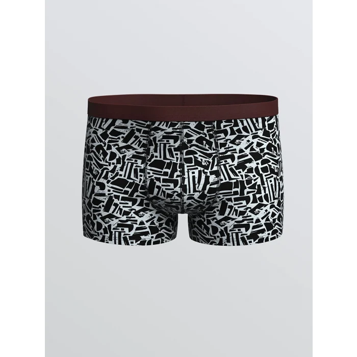 LC WAIKIKI Bordo Standart Kalıp Pamuklu Esnek Erkek Boxer 3lü