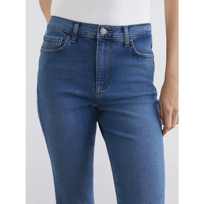 LCW Jeans İndigo Flare Kadın Jean Pantolon