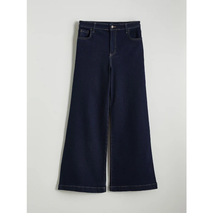 LCW Jeans İndigo Wideleg Kadın Jean Pantolon